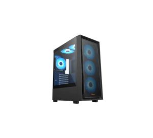 PC Power Crystal Mesh V3 BK ATX Desktop Gaming Casing [CLONE]